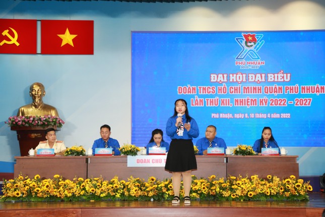 Chị Huỳnh Anh Phương Thảo tái đắc cử Bí thư Quận Đoàn Phú Nhuận khóa XII ảnh 2