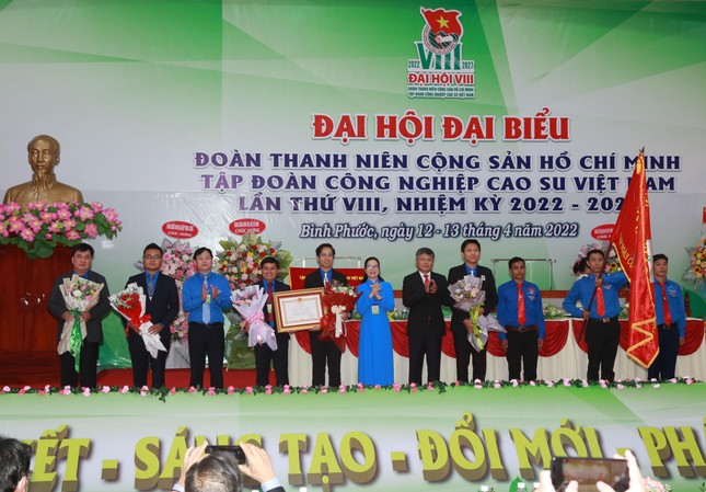 Anh Trần Quốc Bình tái đắc cử Bí thư Đoàn Tập đoàn Công nghiệp Cao su Việt Nam ảnh 3
