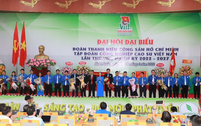 Anh Trần Quốc Bình tái đắc cử Bí thư Đoàn Tập đoàn Công nghiệp Cao su Việt Nam ảnh 4