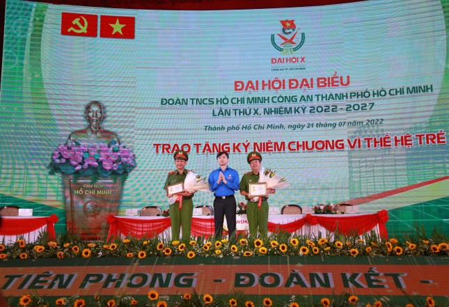Đại úy Đặng Văn Thắng tái đắc cử Bí thư Đoàn Công an TPHCM khóa X ảnh 3