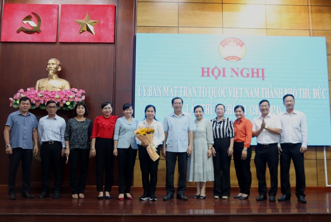 Ủy ban MTTQ Việt Nam thành phố Thủ Đức có tân Phó Chủ tịch ảnh 1