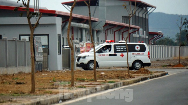 Hình ảnh lực lượng chức năng phong tỏa thành phố Chí Linh ảnh 5