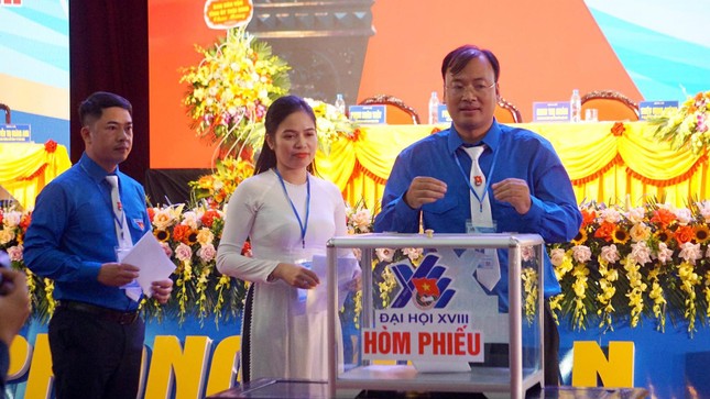 Anh Thiệu Minh Quỳnh tái đắc cử Bí thư Tỉnh Đoàn Thái Bình nhiệm kỳ 2022-2027 ảnh 1