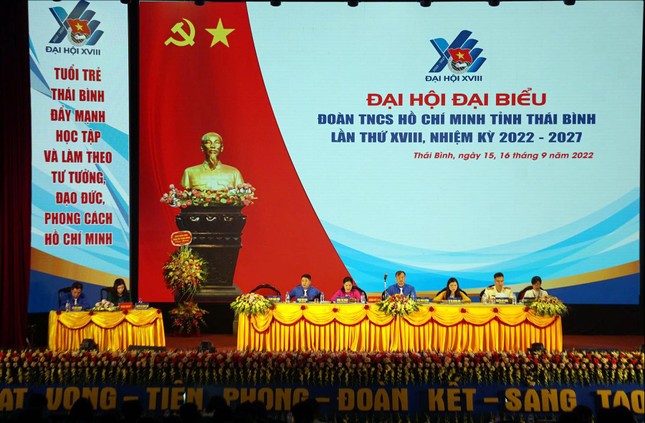 Khai mạc Đại hội Đoàn tỉnh Thái Bình: 84% đại biểu là Đảng viên ảnh 1