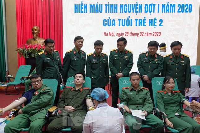 Hơn 500 ĐVTN Học viện Quân y hiến máu cứu người ảnh 6