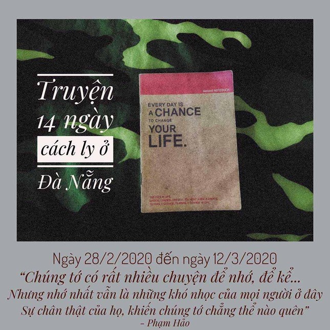 Xúc động tranh vẽ 14 ngày cách ly trong doanh trại của cô gái 18 tuổi ảnh 1