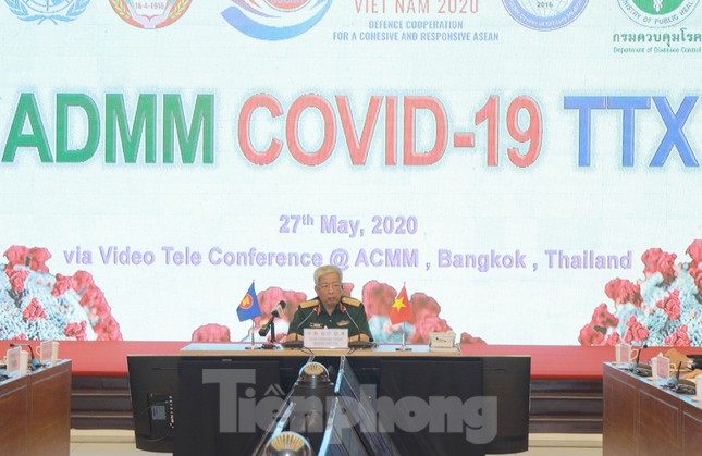 Quân y ASEAN diễn tập 3 kịch bản ứng phó COVID-19 ảnh 2