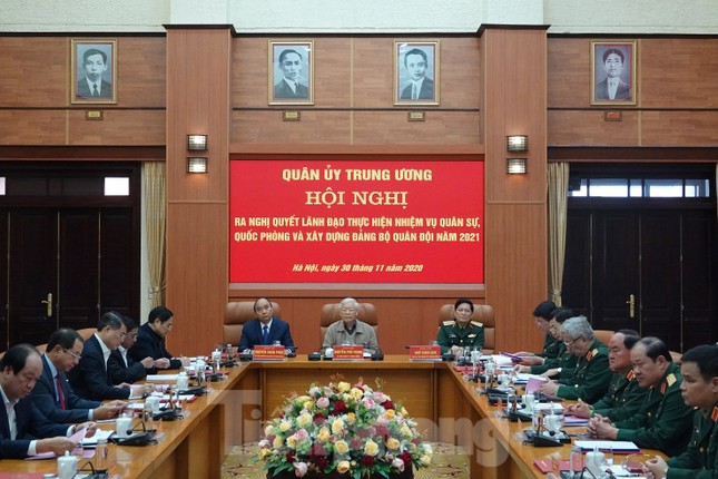 Tổng Bí thư chủ trì hội nghị Quân ủy Trung ương ảnh 3