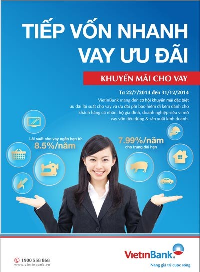 VietinBank cho vay lãi suất chỉ từ 7,99%/năm ảnh 1