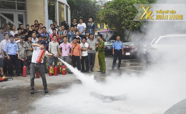 Thẩm mỹ viện Xuân Hương tập huấn công tác phòng cháy chữa cháy ảnh 2