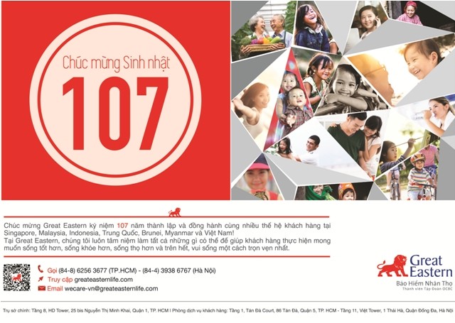 Great Eastern kỷ niệm 107 năm ngày thành lập ảnh 1