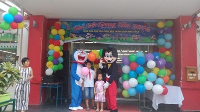 Vui trung thu tại Nhà sách Tiền Phong Hải Phòng, Thanh Hóa, Hải Dương ảnh 2