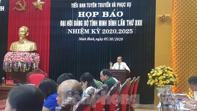 Đại hội Đảng bộ tỉnh Ninh Bình không tặng quà đại biểu ảnh 1