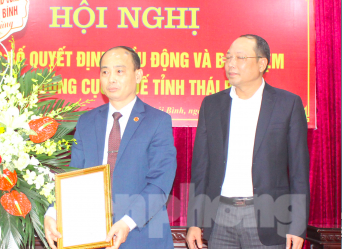 Bổ nhiệm Cục trưởng Cục thuế, Giám đốc Điện lực tỉnh Thái Bình ảnh 1