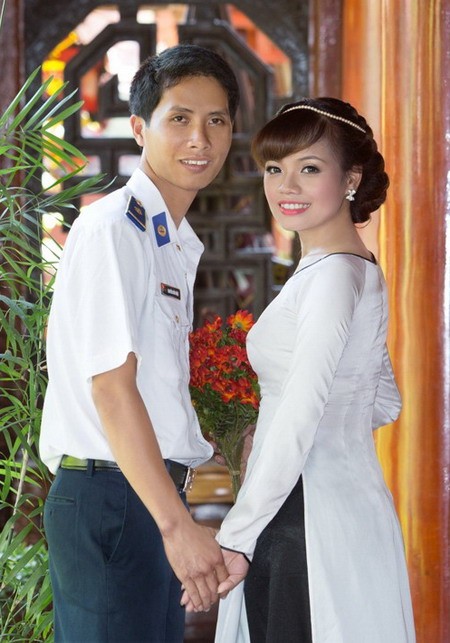 Chuyện tình đẹp của Mỹ Anh và chàng cảnh sát biển ảnh 2