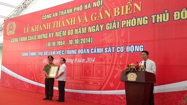 Khánh thành trụ sở của Trung đoàn Cảnh sát cơ động Hà Nội ảnh 2