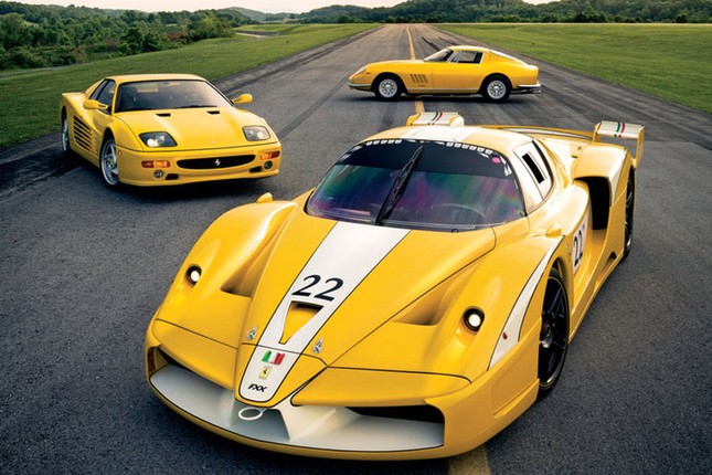 Bộ sưu tập siêu xe Ferrari màu vàng lớn nhất thế giới ảnh 6