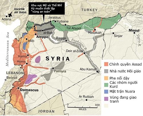 Những nước nào đang can thiệp vào Syria ảnh 1