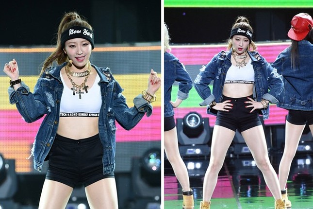 Mỹ nhân Kpop khoe thân triệt để trên sân khấu ảnh 4