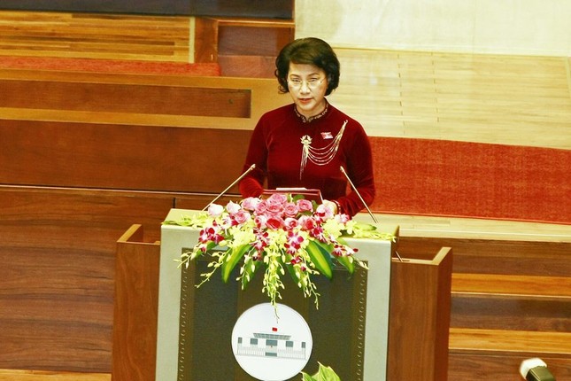 Bà Nguyễn Thị Kim Ngân tái đắc cử Chủ tịch Quốc hội khóa mới ảnh 2