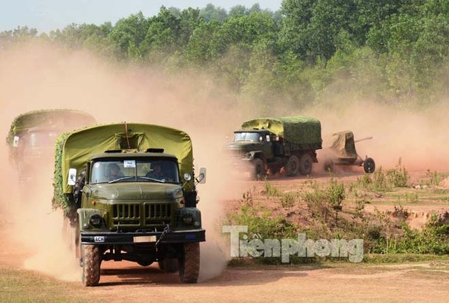 Mục kích đỏ trời hoả lực phòng không ba thứ quân ảnh 4