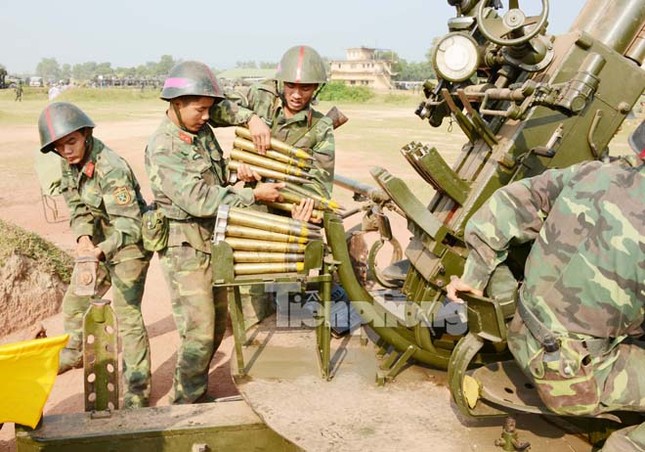 Mục kích đỏ trời hoả lực phòng không ba thứ quân ảnh 6