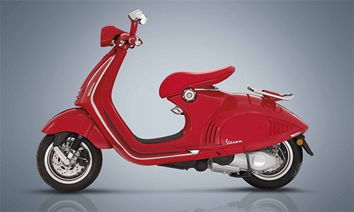 'Bỏng mắt' với siêu xe tay ga đỏ rực Vespa 946 RED ảnh 3