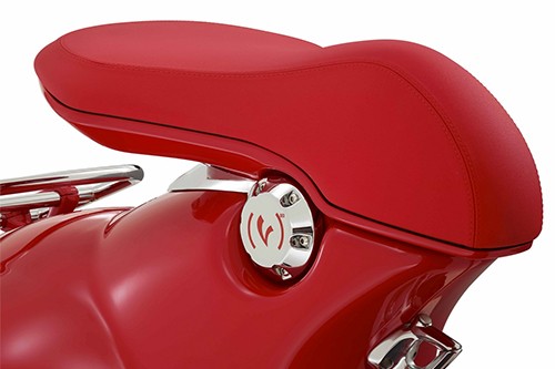 'Bỏng mắt' với siêu xe tay ga đỏ rực Vespa 946 RED ảnh 6