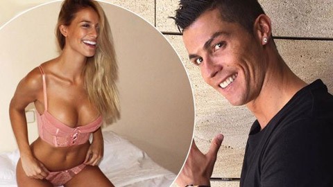Dung nhan cô nàng bí mật đang hẹn hò với Ronaldo ảnh 1