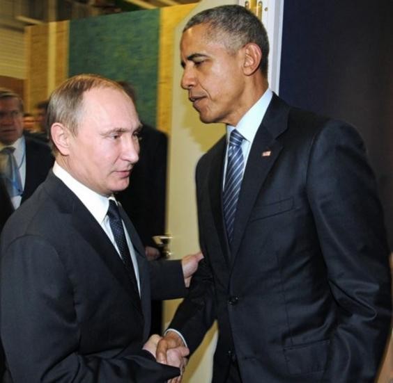 Những cuộc gặp đáng nhớ giữa ông Putin và ông Obama ảnh 6