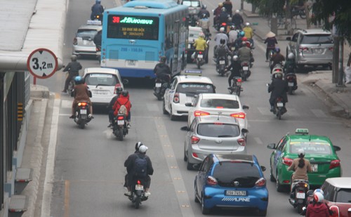 Hà Nội sẽ mở thêm tuyến buýt nhanh Kim Mã - Hòa Lạc ảnh 1