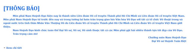 Chưởng môn Nam Huỳnh Đạo lẩn tránh lời thách đấu cao thủ Vịnh Xuân? ảnh 2