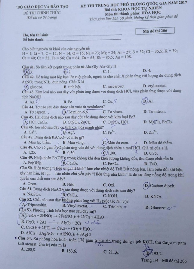 Giám thị chủ quan, cả phòng mang đề thi ra ngoài ảnh 1