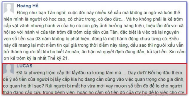 Kẻ trộm trả lại tiền sau 3 năm: Khi lương tâm thức dậy ảnh 2