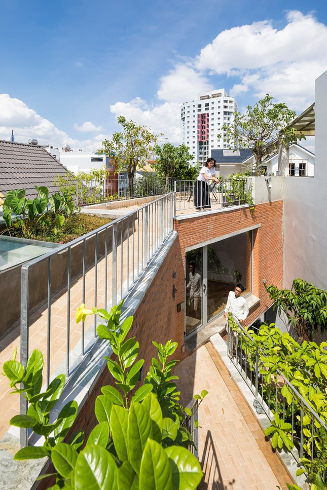 Nhà phố 3 tầng tuyệt đẹp với bể bơi và hàng chục khu vườn ở Sài Gòn ảnh 2