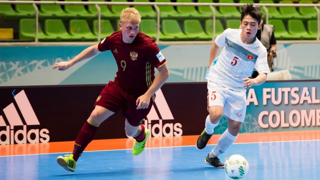 Thua đậm Nga, tuyển Việt Nam chia tay Futsal World Cup ảnh 8