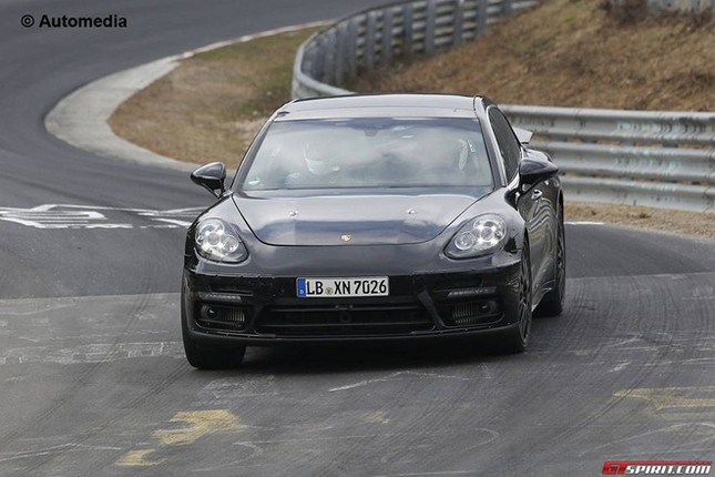 Xế sang Porsche Panamera 'lộ nguyên hình' phiên bản mới ảnh 5