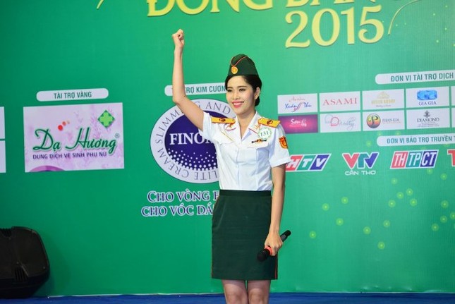Hành trình đăng quang Hoa khôi Đồng bằng của nữ sinh 19 tuổi ảnh 4