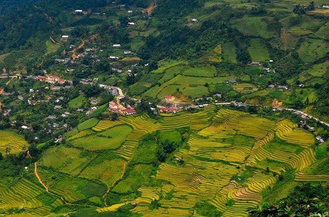 Mù Cang Chải đẹp ngỡ ngàng nhìn từ bầu trời ảnh 8