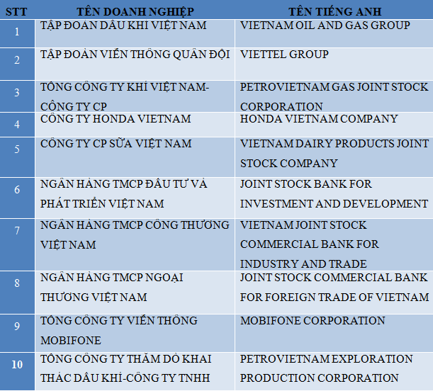 Lộ diện 10 doanh nghiệp nộp thuế lớn nhất Việt Nam ảnh 1