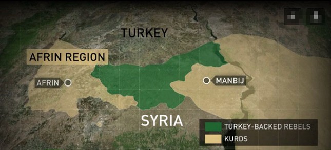 Syria,Thổ Nhĩ Kỳ,Kurd,Mỹ