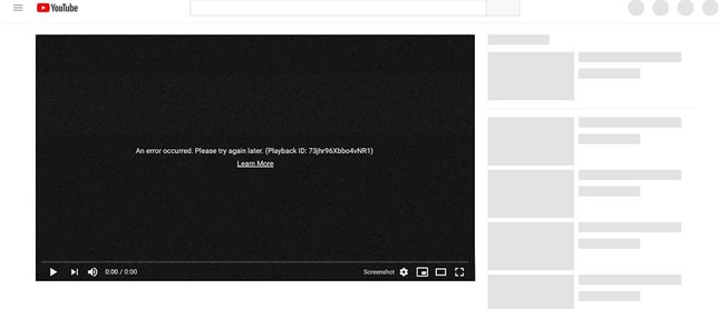 YouTube xin lỗi người dùng vì lỗi không thể truy cập ảnh 1