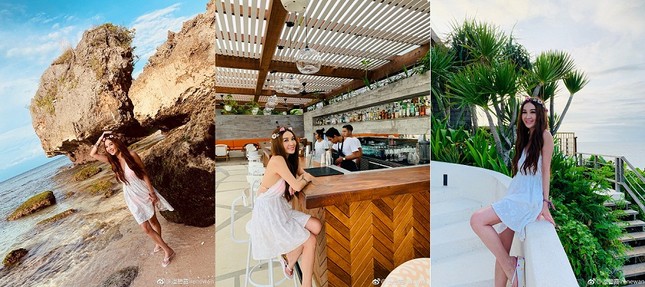 ‘Phan Kim Liên’ Ôn Bích Hà mặc bikini khoe body nuột nà ở tuổi 52 ảnh 6