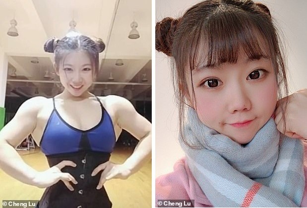 Hot girl gây sốc cộng đồng mạng vì mặt búp bê, thân hình cơ bắp cuồn cuộn ảnh 2