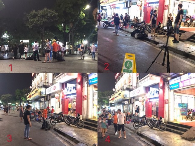 Phạt đến 7 triệu đồng hành vi vứt rác bừa bãi tại phố đi bộ hồ Hoàn Kiếm ảnh 7