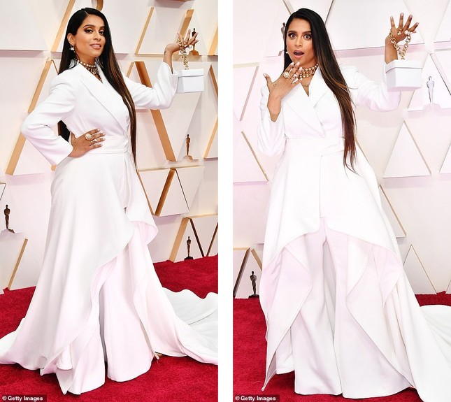 Dàn mỹ nhân Hollywood mặc gợi cảm táo bạo, đổ bộ thảm đỏ Oscar 2020 ảnh 36
