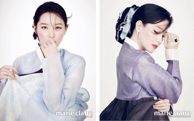 Loạt mỹ nhân Hàn đẹp như cổ tích trong trang phục truyền thống hanbok ảnh 10