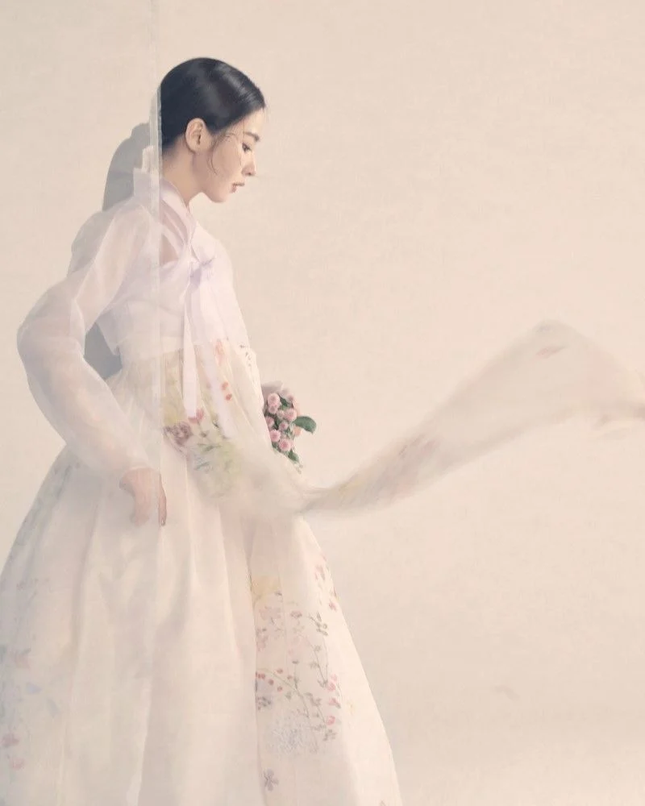 Loạt mỹ nhân Hàn đẹp như cổ tích trong trang phục truyền thống hanbok ảnh 6