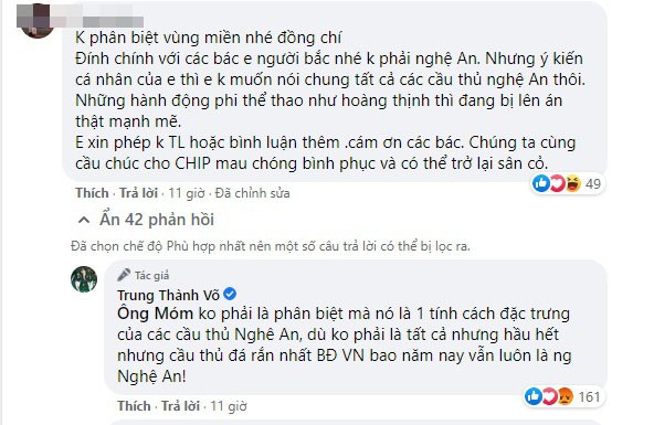 MC Thành Trung bị tố phân biệt vùng miền khi nói về vụ Hùng Dũng bị chấn thương ảnh 2