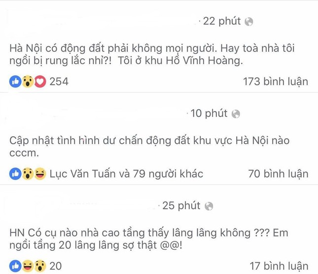 Hà Nội xảy ra động đất khiến một tòa nhà ở phố Lương Yên bị rung lắc mạnh ảnh 1